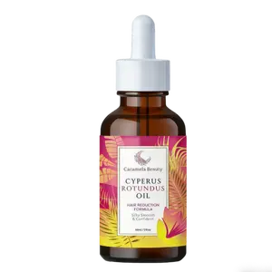 Beauty Cyperus Rotundus Oil for Natural Hair Reduction – 60ml/2oz – Plant-Based Formula to Help Minimize Unwanted Hair Growth – Nourishes & Soothes Skin