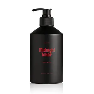 MIDNIGHT TOKER BODY WASH - CLEANSE YOURSELF IN SMOKE. CLOVE, VANILLA AND APRICOT. Scented Fragrance