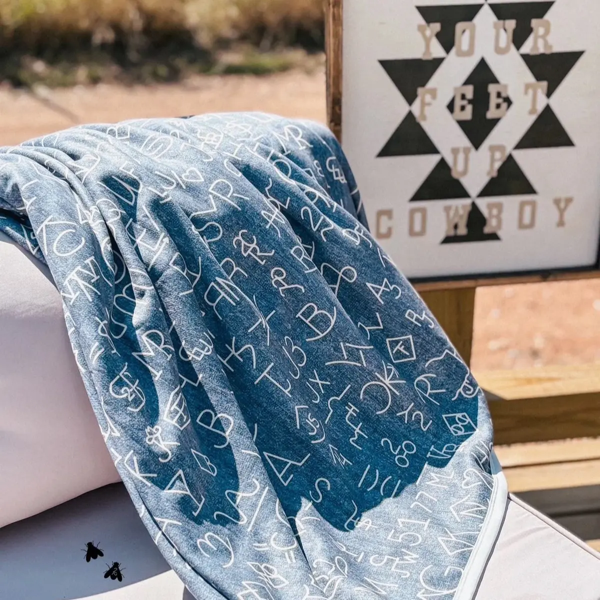 Ranchin’ Collective Blanket - Super Soft & Comfy, 64.5" X 58"