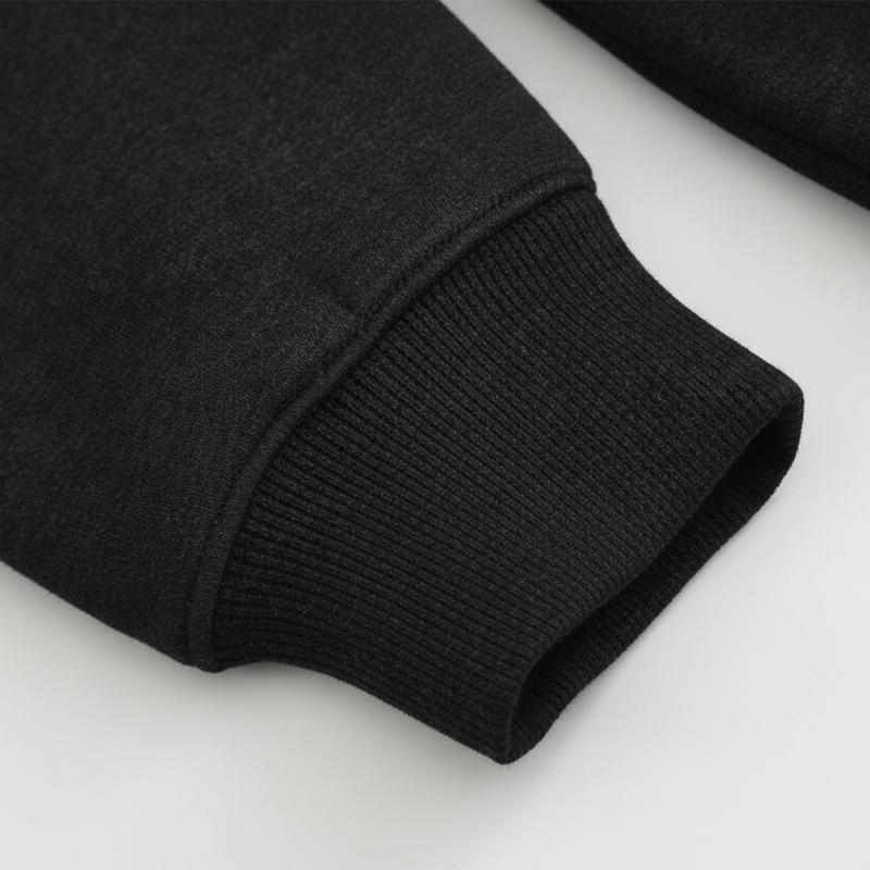 Women's Felix 00 SKZ Hoodie Graphic Hoodie - Cotton Blend Black Long Sleeve Pullover Regular Fit | Soft & Breathable Fabric, Durable Print, Everyday Comfort, Machine Washable, casual sportswear daily wear