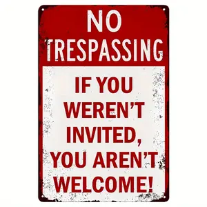 [Funny Warning Sign] Humorous Novelty Metal Funny Warning Sign Plaque |   Home, Bar, and Wall Decoration |   Exclusive Design and Durable Construction for Indoor and Outdoor Use