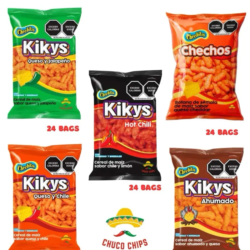 5 bags one of each