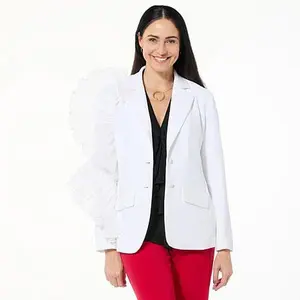 C. Wonder C Wonder Runway Mixed Media Blazer