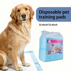 XL Size Super Absorbent Pet Toilet Training Pads Moisture Locking Technology Converts Liquid to Gel - Great for Rabbits, Guinea Pigs, Dogs, Cats（20pcs） Puppy Clean