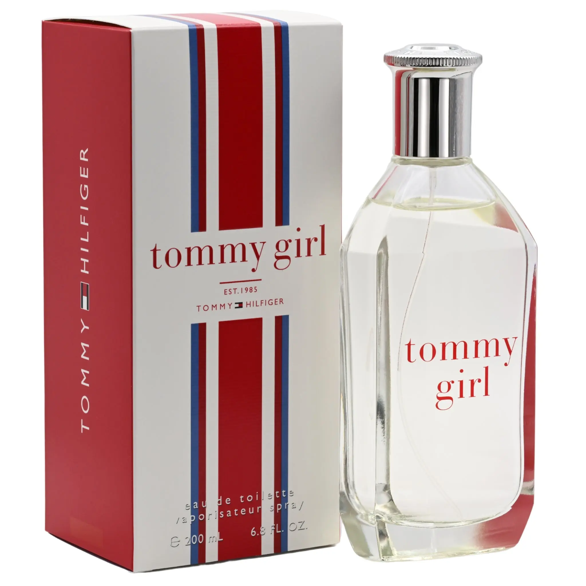 TOMMY HILFIGER Tommy Girl Eau de Toilette for Women, Light and Refreshing Floral Fruity Perfume with Notes of Sandalwood & Honeysuckle, 6.7 fl oz, Self Care Products