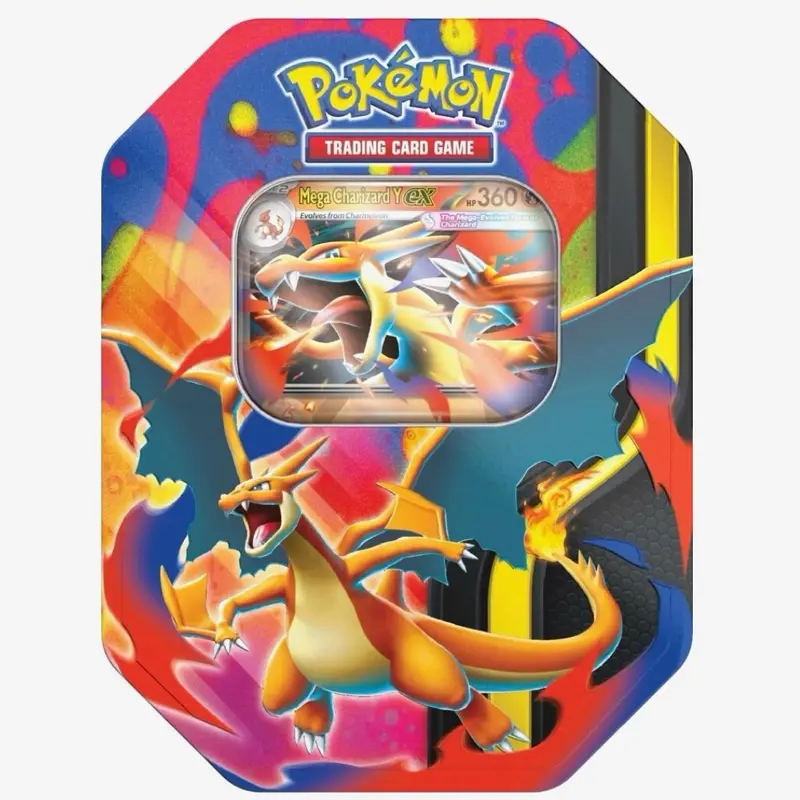 Mega Charizard Y EX 4-Pack Tin
