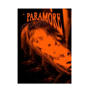 NO FRAME INCLUDE - Vintage Paramore Band The News Album Photo Art Print Home Hanging Decoration Wall Art Poster Decor Gifts For Fans