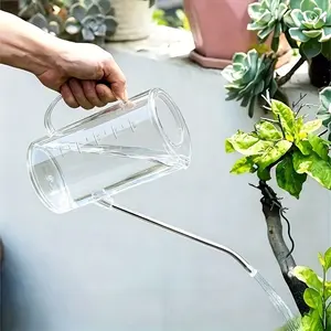 Long Neck Sprayer Bottle with Nozzle, Stainless Steel Watering Can, Detachable Nozzle, Durable Plastic, Modern Design, Indoor Plant Care Tool