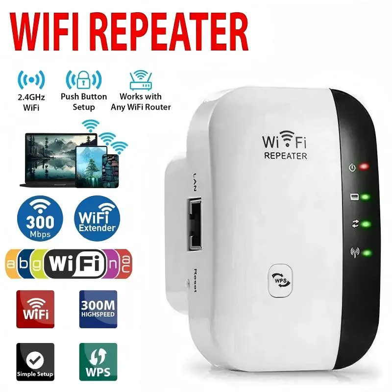 Latest Wifi Extender Covers up to 3650 Sq. ft and 45 Devices Internet Booster with Ethernet Port Quick Setup Home Wireless Signal Booster wireless network repeater