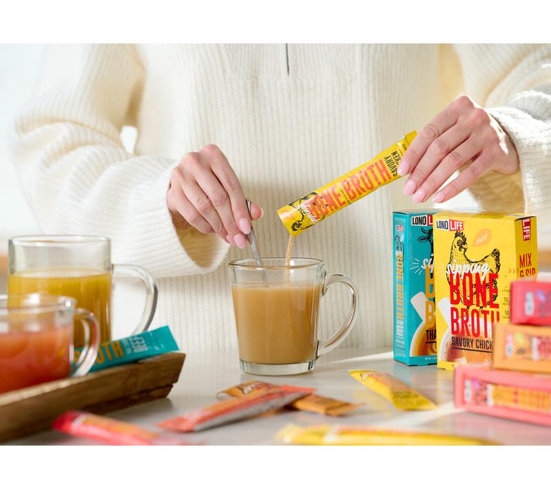 LonoLife 24-ct Single-Serve Protein-Packed Bone Broth