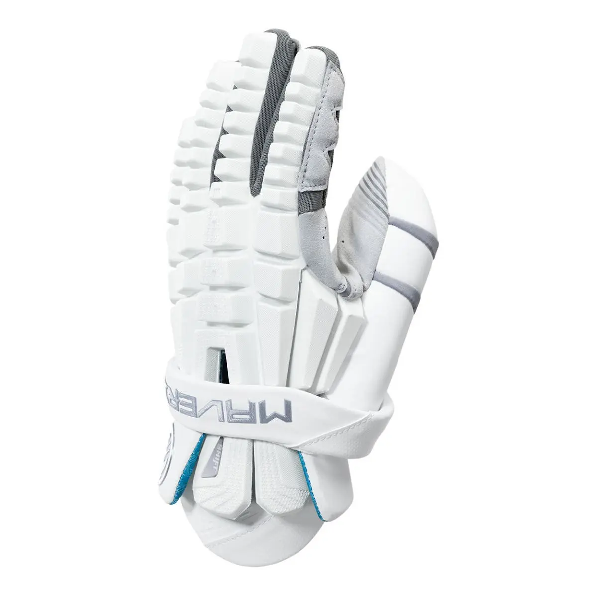 Speed Fit Goalie Lacrosse Gloves for Lacrosse Players, 3-Piece Design with Power Flex for Maximum Flexibility and FlowCool Heat Dispersion, Athletic Sports Gloves, Flowcool Venting, 3-Piece Back, Removable Cuff, Ideal Protection, Optimal Flexibility