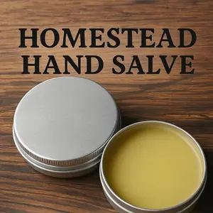 Homestead Dry Skin Salve - Gentle, Hydrating Body Care Moisturizer with Calendula Oil and Shea Butter Balm