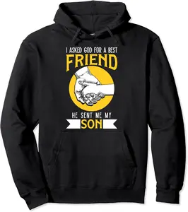 Son Father Friends Children Papa Poppa Dad Daddy Stepdad Pullover Hoodie - Margaritahe Shop 60B09SGKR6SD