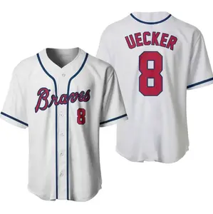 Bob Uecker MEN baseball Jersey White Men