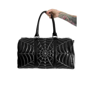 Web Weekender Bag - Black/White