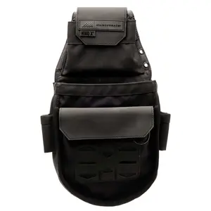 Diamondback Niko X Pouch for Electricians HVAC Plumbing Renewable Energy with DiamondSkin 1000D Nylon Vinyl Laminate & HypaLock Grid