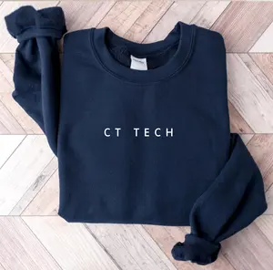 CT Tech T-SHIRT  / Sweatshirt / Hoodie, Computed Tomography tech,  Cat Scan, Ct Technologist Bottom Cotton