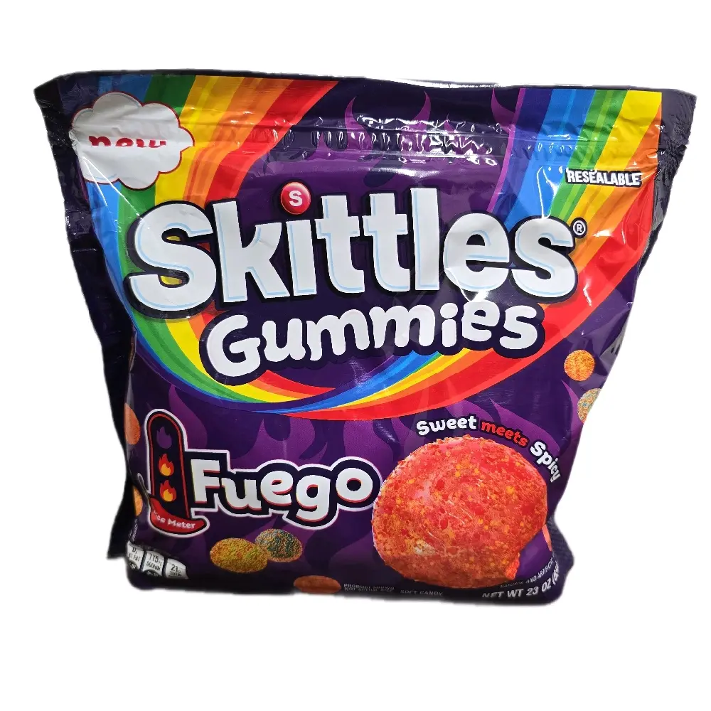 Skittles Gummies Fuego net wt 23-oz (652g) Skittles Gummies Fuego net wt 23-oz (652g)