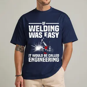Funny Welding Design Shirt, Welder T-Shirt for Men and Women, Welding Lover Tee, Blue Collar Worker Shirt, Welder Gift Idea, Welding Life Graphic Tee, Skilled Trades Apparel, Funny Welder Shirt, Fabricator Graphic T-Shirt