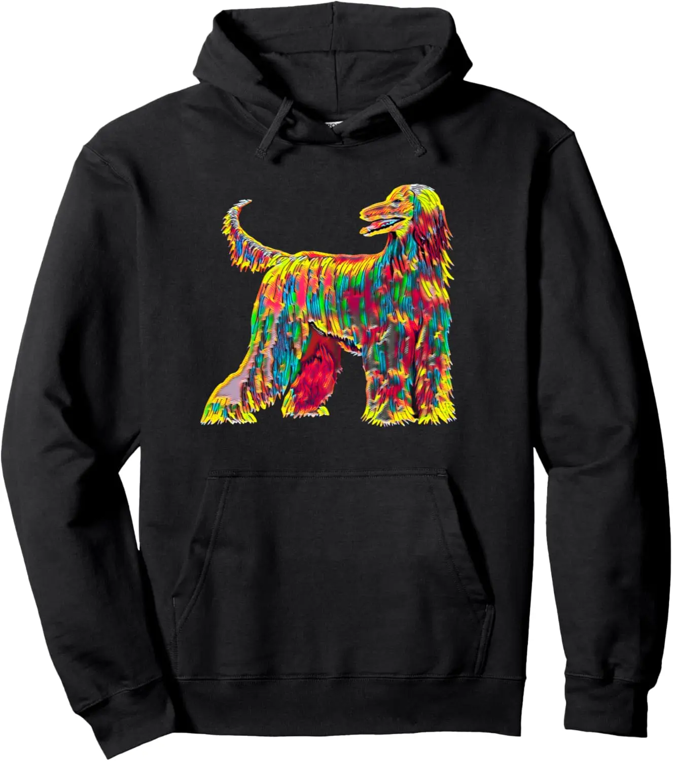 Afghan Hound Dog Pullover Hoodie
