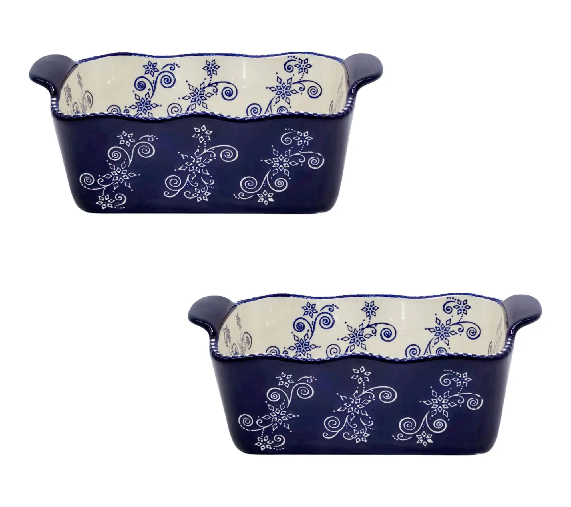 Temp-tations Set of (2) 1.75-qt Loaf Pans Temp-tations Set of (2) 1.75-qt Loaf Pans