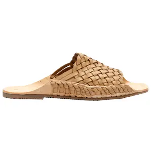 COCONUTS by Matisse Womens Twister Flat Slide Casual Sandals Casual - Brown