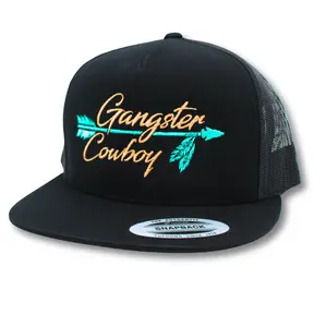 Arrow - Black, Teal and Tan. Gangster Cowboy Official Product