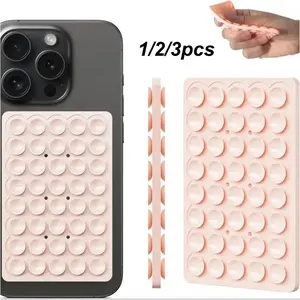 Dual-sided Silicone Phone Grip Holder, Cell Phone Holder For Iphone and Android, Magnetic Stand for Selfies and Videos, Mirror Attachment for Enhanced Viewing, Tripod Ring, Magnetic Smartphone Holder