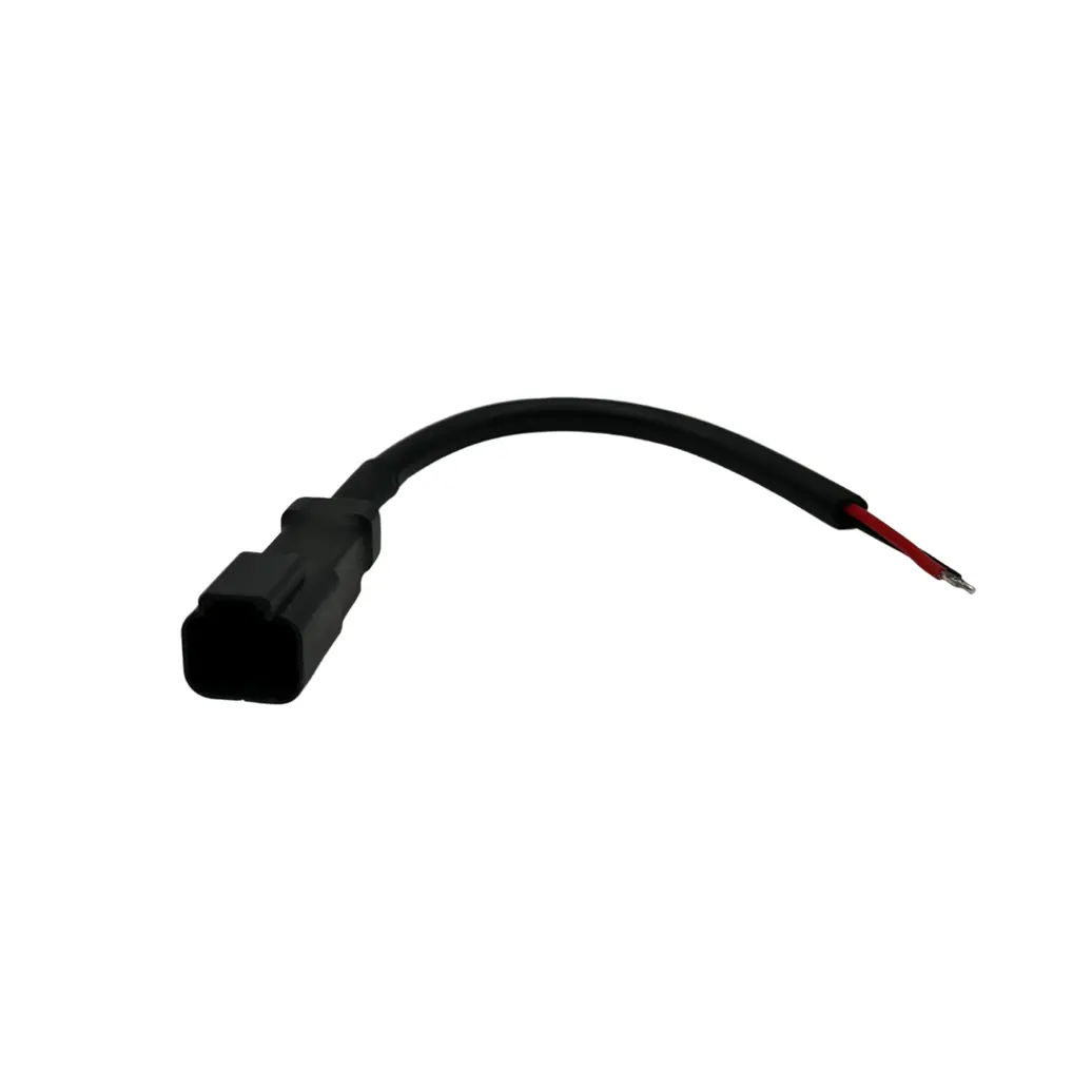 Female DT Plug to bare wires (2-pin)
