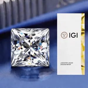 1 carat Princess cut｜Certified｜Loose Lab-Created Gemstones
