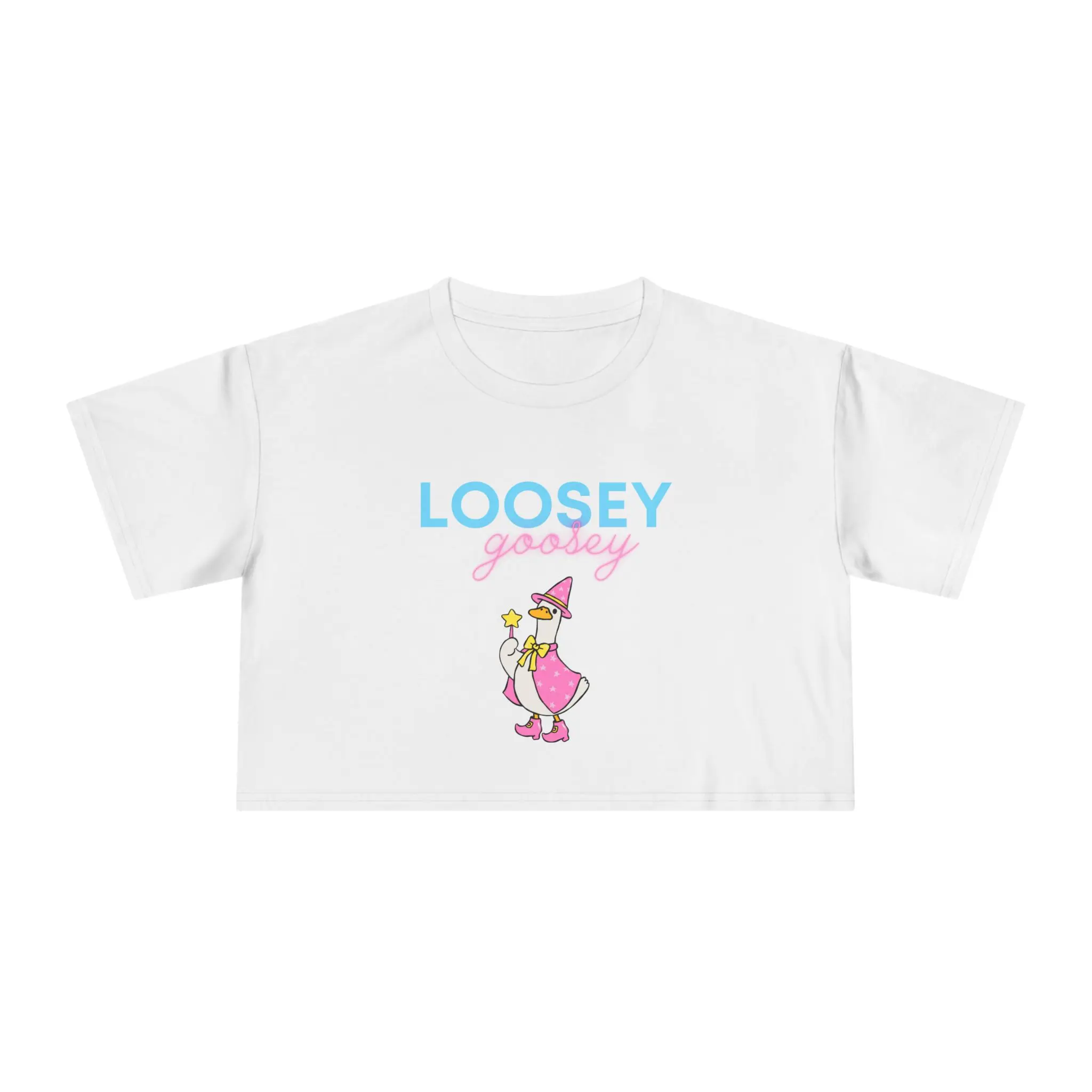 Loosey Goosey Graphic Crop Top