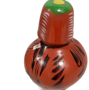 clay water container Mexican artesanal small
