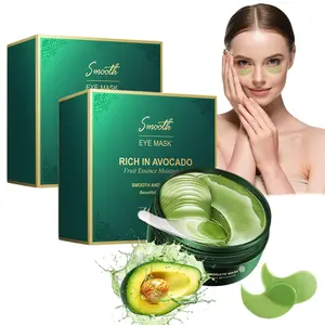 Avocado Moisturizing Eye bagMask,60pcs/set Under Eye Mask, Eye Care Product for Dark Eye Bags, Skin Care  Gift Moisturizer Hydrating Comfort