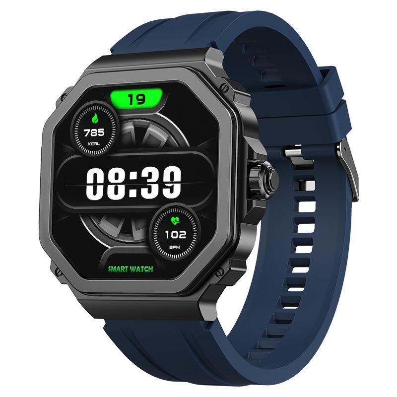 Heart Rate & Blood Oxygen Monitoring, Multi-Sport Modes, Bluetooth Smart Watch various app reminder hd fitness military smartwatch android waterproof band stylish minimalist design alloy case s320b
