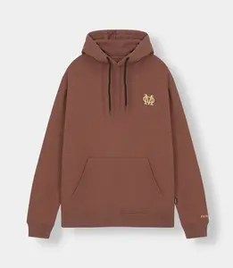 Burgundy & Gold Hoodie