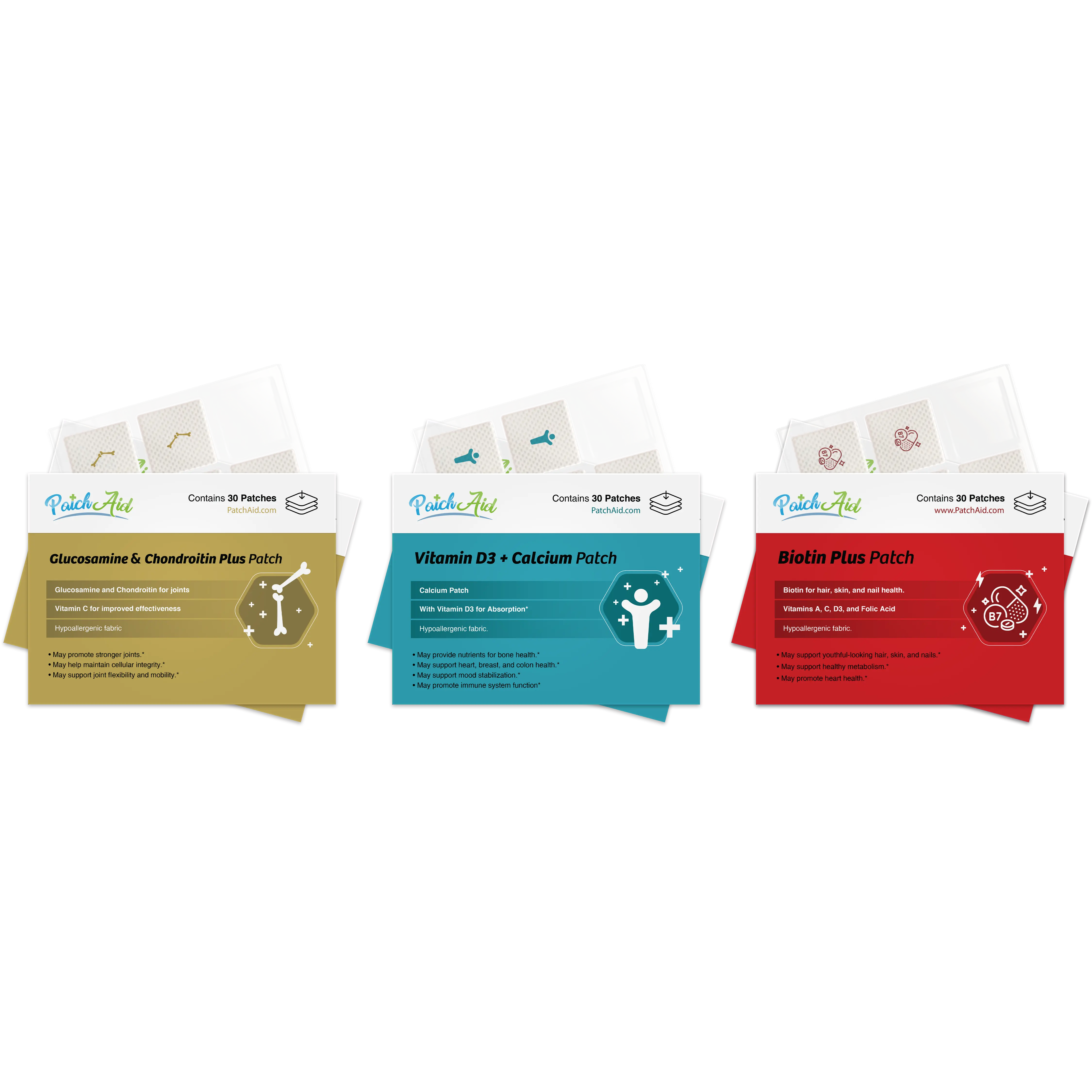 Strong Body Inside and Out Vitamin Patch Pack