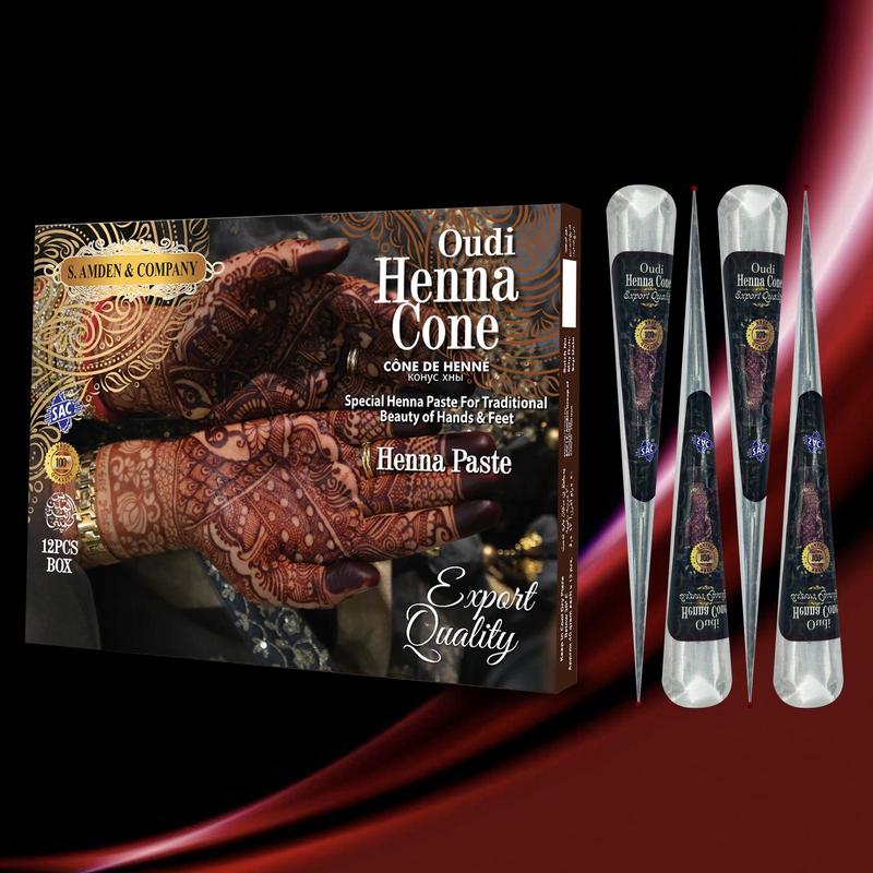 100% Natural Temporary Henna Tattoo Cream Cone | 1 Cone 31g | Body Paint Tattoo Freckles (Reddish Brown) men woman forearm tribal wolf 7-15 day tatuajes temporales Waterproof Angel and Flower Tattoos tattoo  artist  tools