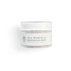 All Natural Moringa Face Cream Intensive Hydration Nourishment & Anti-Aging for all skin types Moisturizers Skincare Sensitive Soothing Vitamins Skin Repair