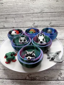 Mystery Animal Hatch | Random Articulated 3D Printed Animal