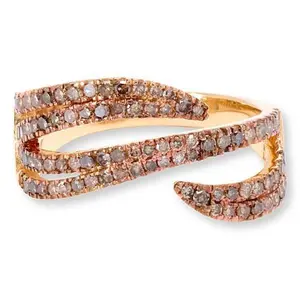 Rarities Champagne Diamond Sculptural Ring