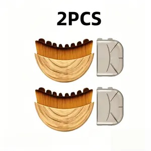 2 lymph contour facial brushes for shaping the jawline and chin, a dry brush massager to relieve facial fatigue, with an ergonomic design for precise skin fit, and a daily beauty roller Exfoliating Pads derma stamp