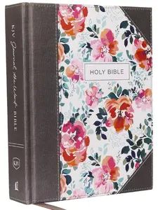 KJV Journal the Word Bible, Reflect, Journal or Create Art Next to Your Favorite Verses (Pink Floral Cloth over Board, Red Letter, Comfort Print: King James Version Holy Bible)