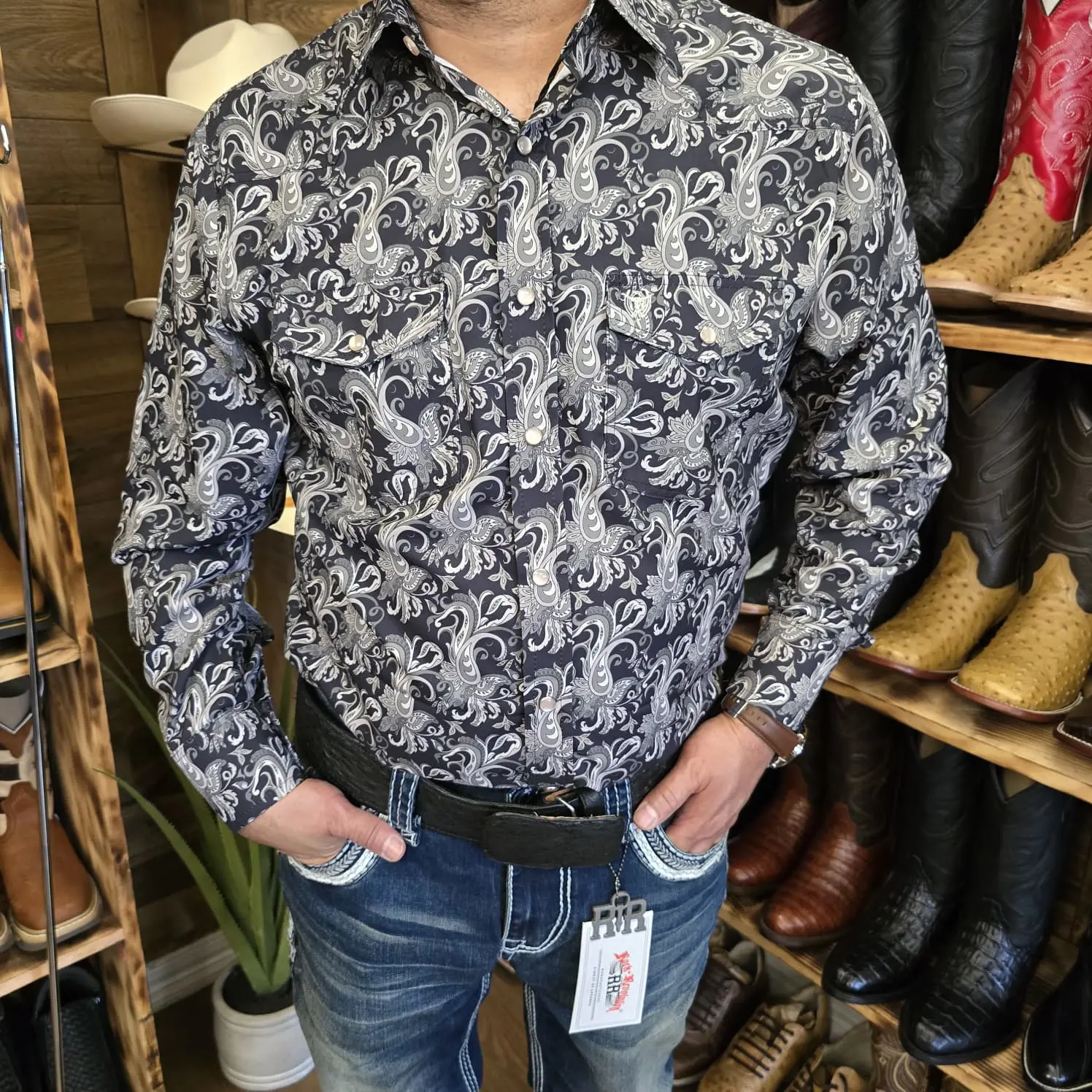 Camisa Vaquera para caballero