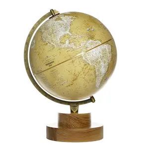 Replogle Chicago 12" Limited Edition Desk Globe - Antique Raised Relief, Velvet Touch Finish, Designer Collectible, Made in USA (Office & Educational Stationery Supply)