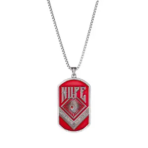 BBGreek Kappa Alpha Psi - Dog Tag Pendant Necklace - Official Vendor