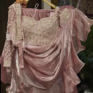 Ready Made Ruffle Saree for Women - Perfect for Any Occasion