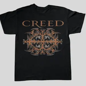 Creed Band Album Tee, Vintage Rock Style Music Shirt