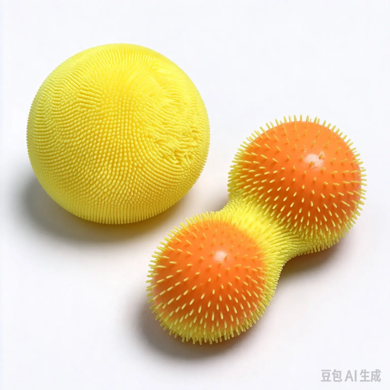 Super Soft Plush Tofu Fuzz Ball, Color Changing Squeeze Stress Relief Fidget Toy