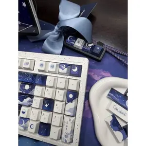 Constellation Theme on Speckled Finish Keyboard Full Set