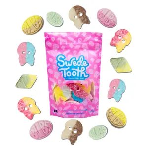 BUBS Swedish Candy Sweet and Sour Mix 1/2 -Snack-Bonbon-Vegan-Gelatin Free- Halal
